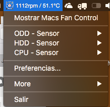 iMac sensor de temperatura
